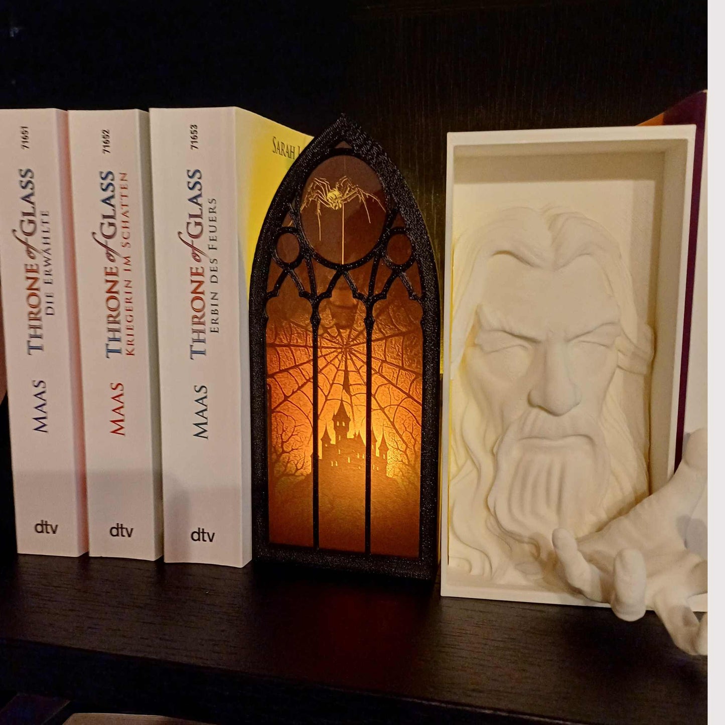 Spooky Town leuchtends Booknook