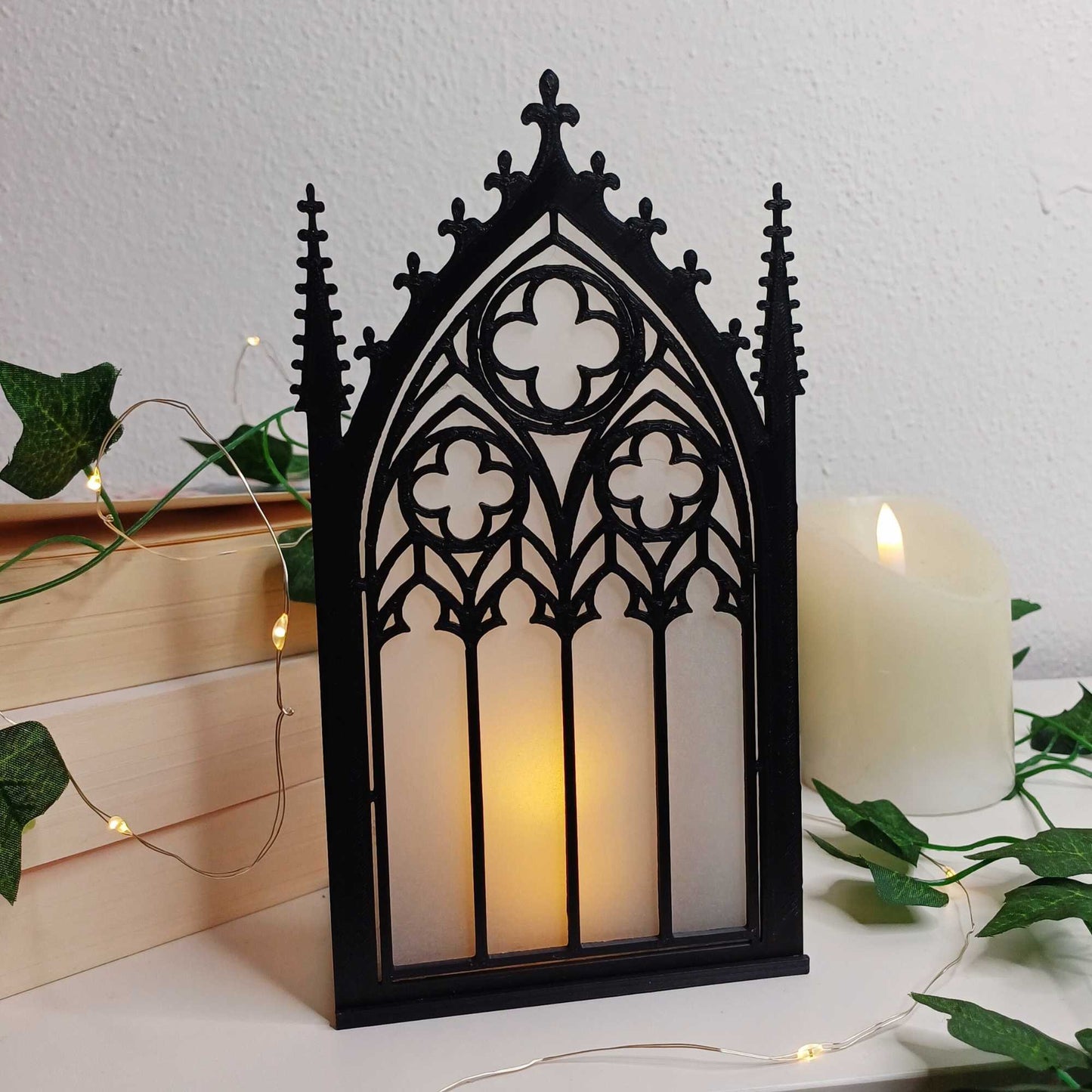 Gothic Booknook leuchtend