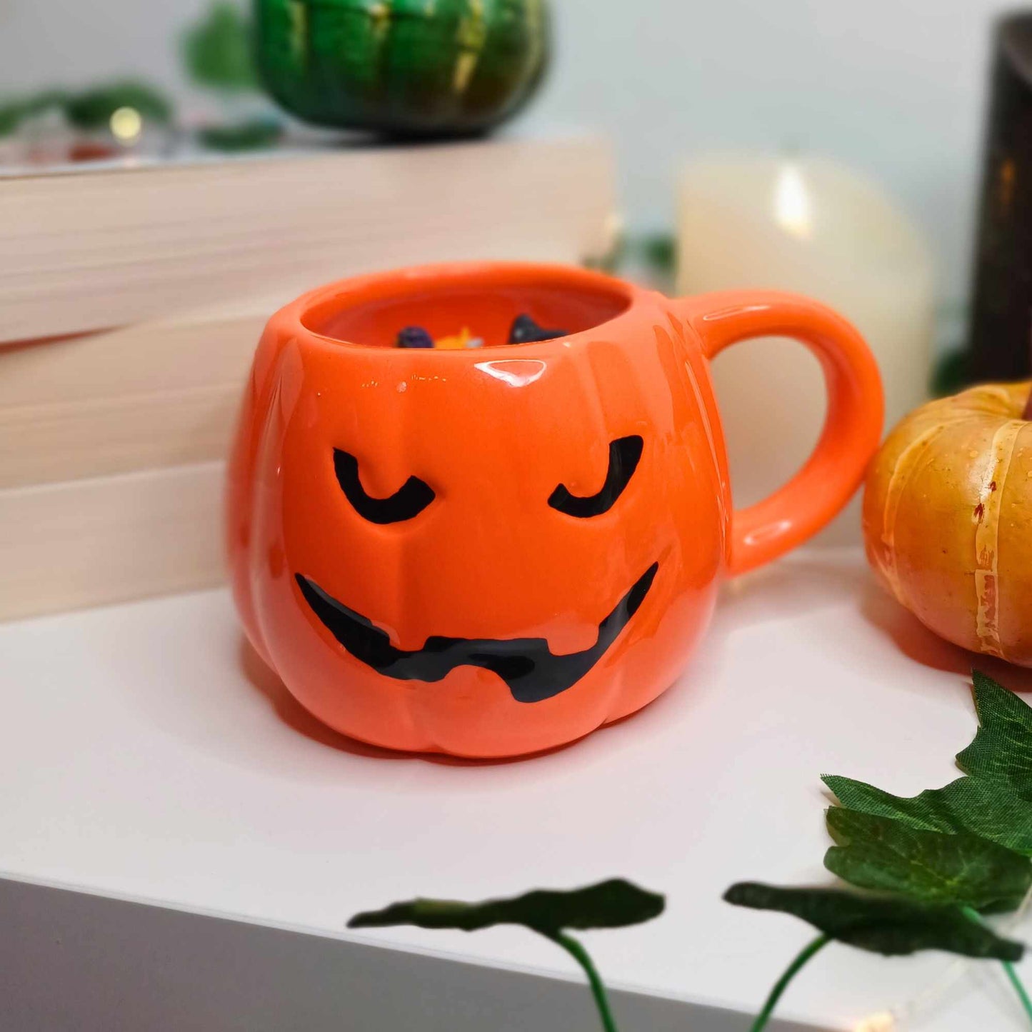 Kürbis Tassenkerze - Limitiert