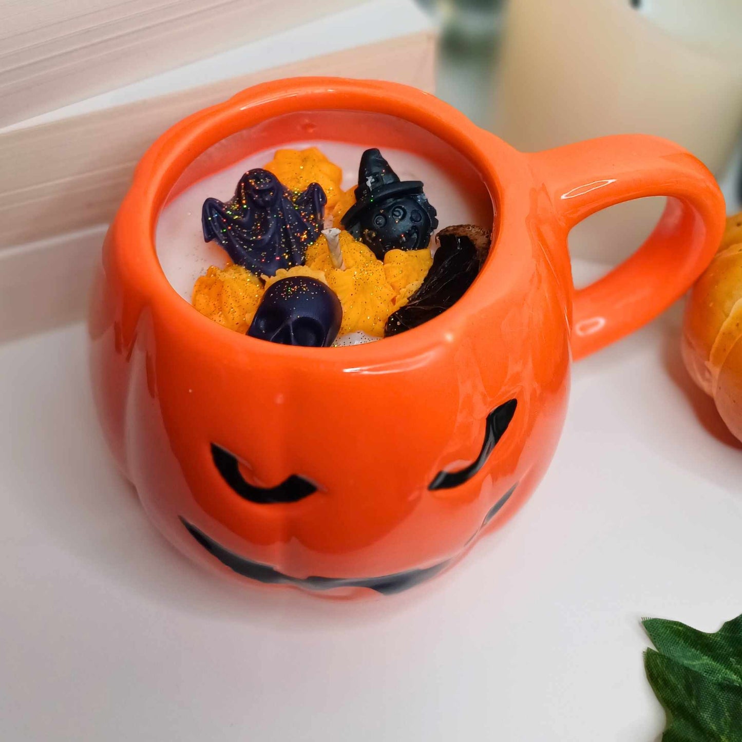 Kürbis Tassenkerze - Limitiert