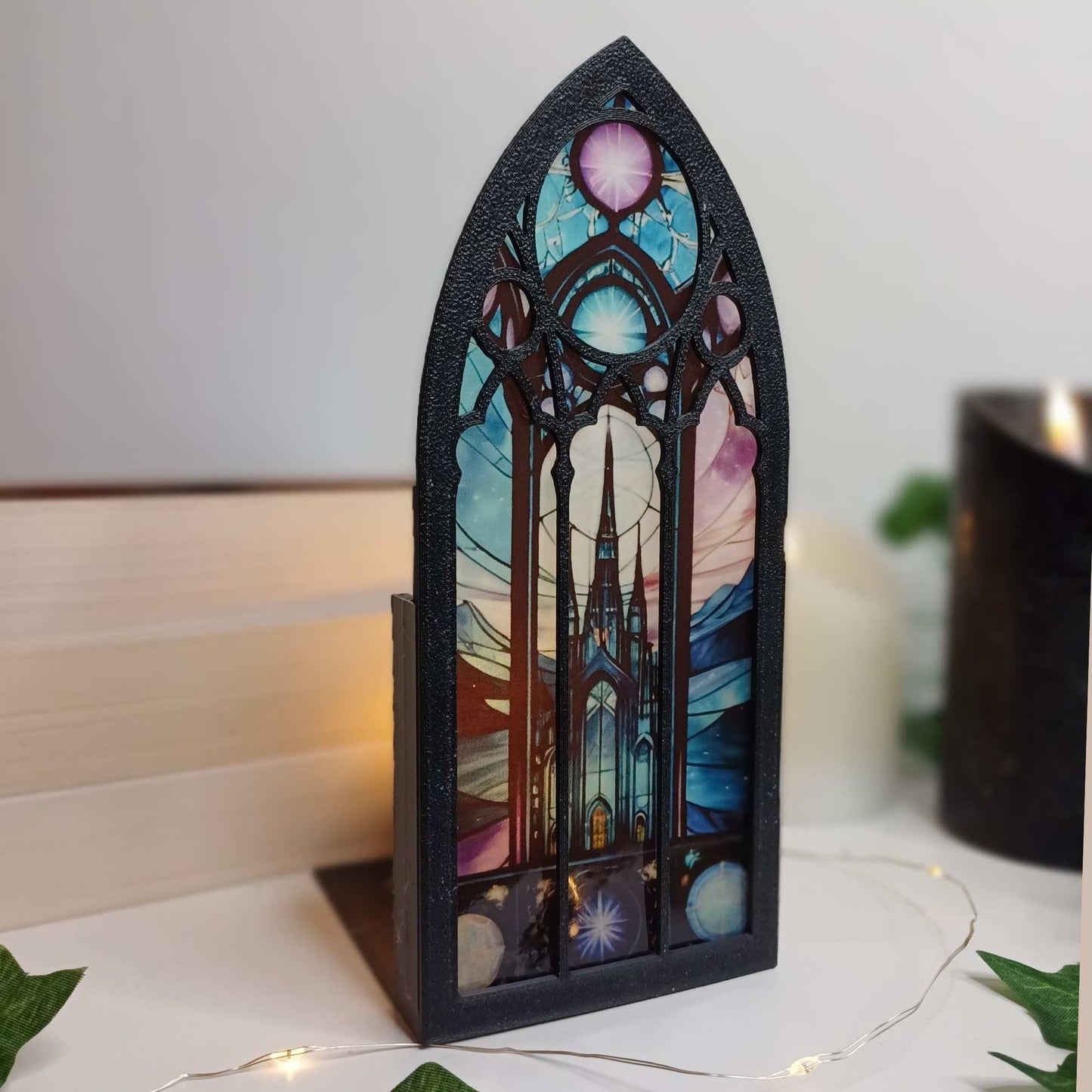 Fantasy Schloss Berge Booknook