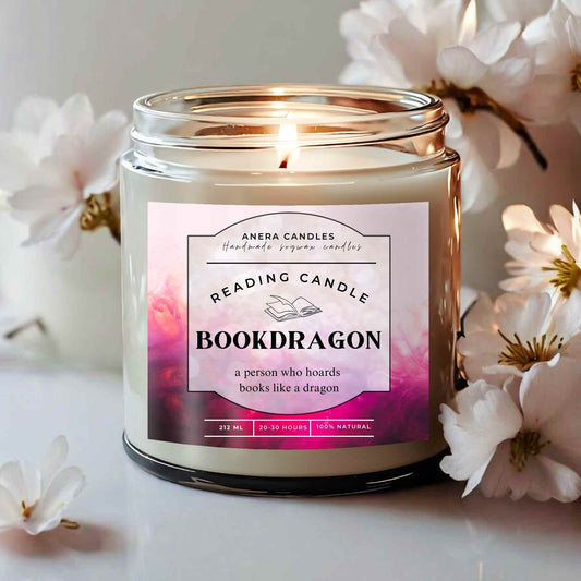 Bookdragon Lesekerze