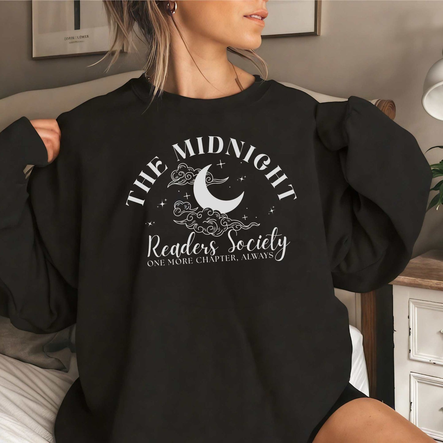 The Midnight Reader Sweater/Hoodie