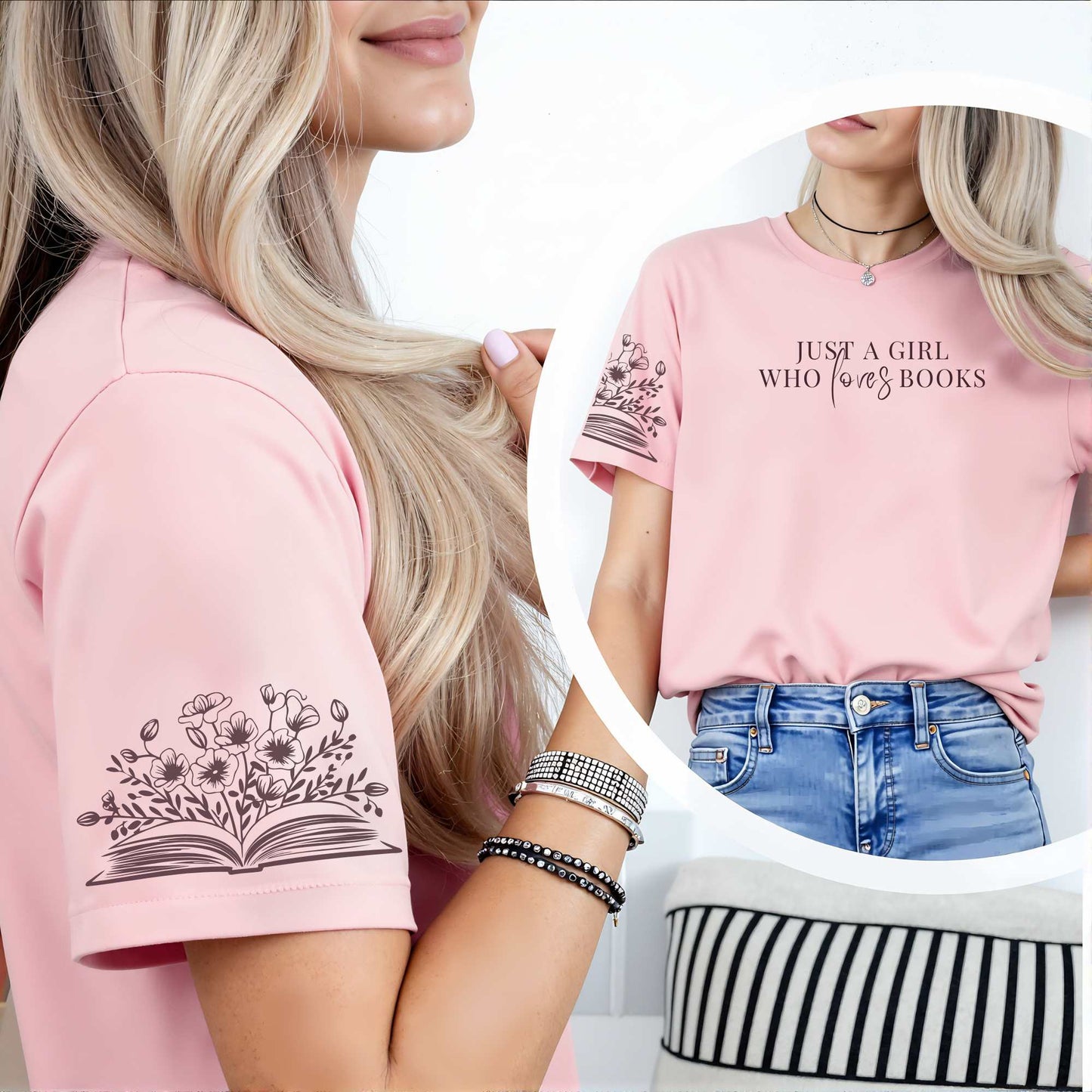 Just a girl who loves Books Bookish Shirt - limitierte Sommerkollektion