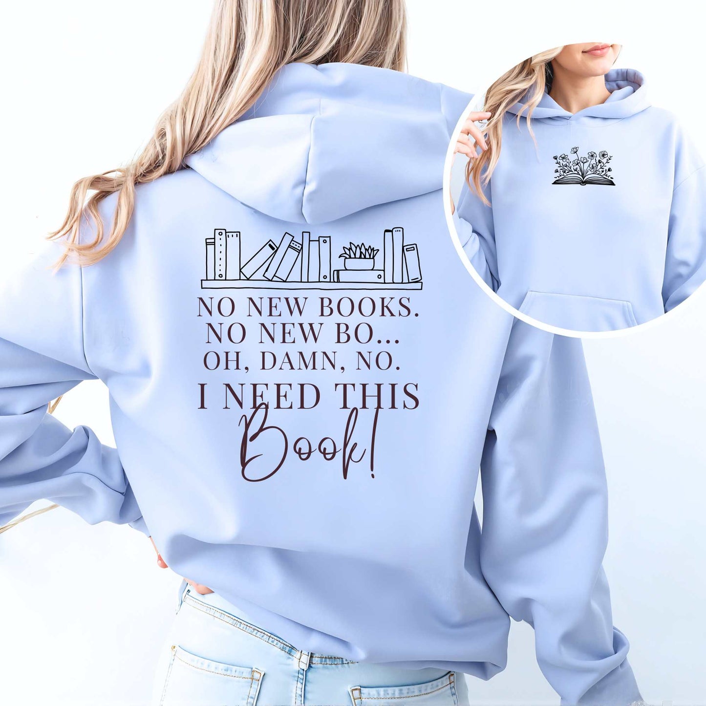 No new Books Hoodie - limitierte Sommerkollektion