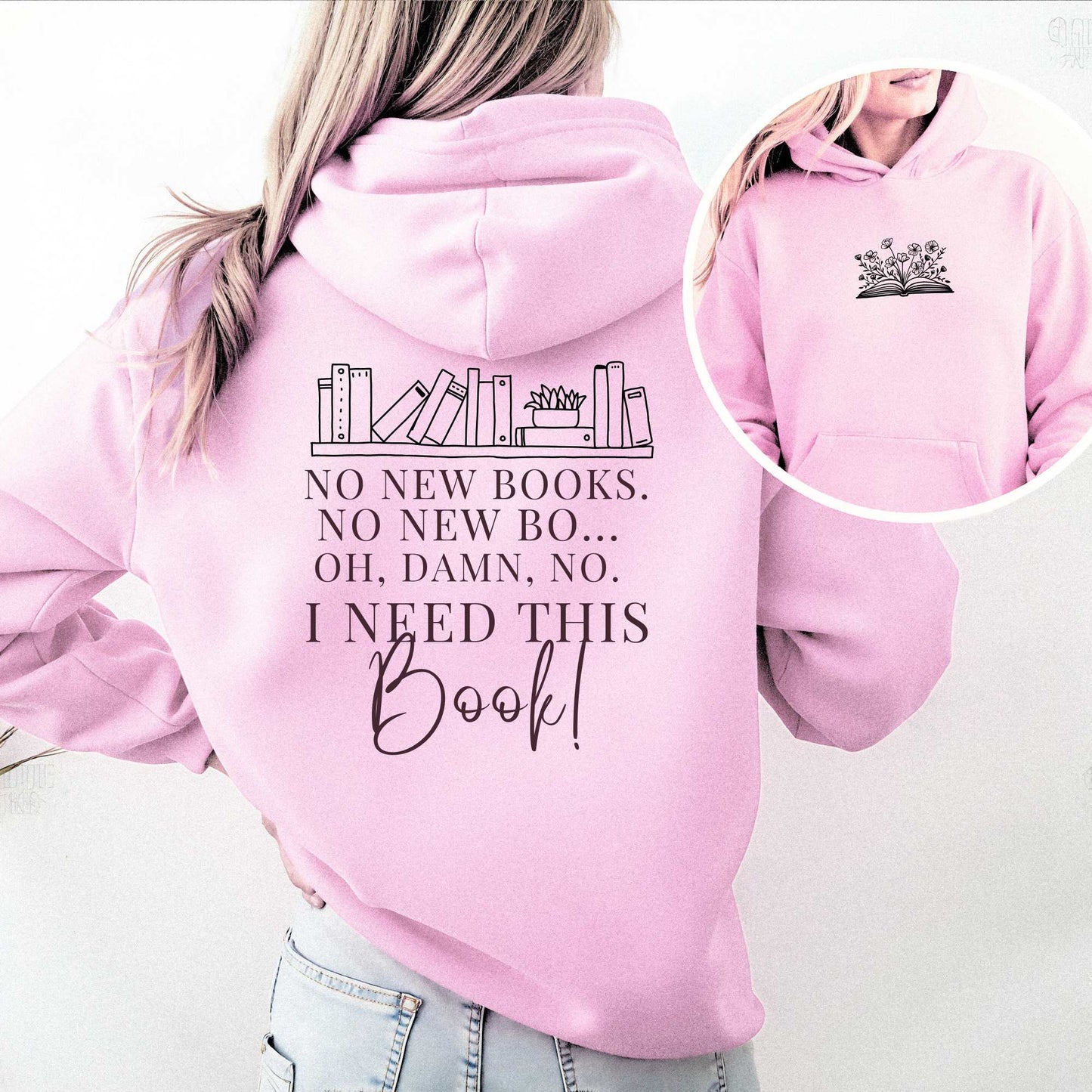 No new Books Hoodie - limitierte Sommerkollektion