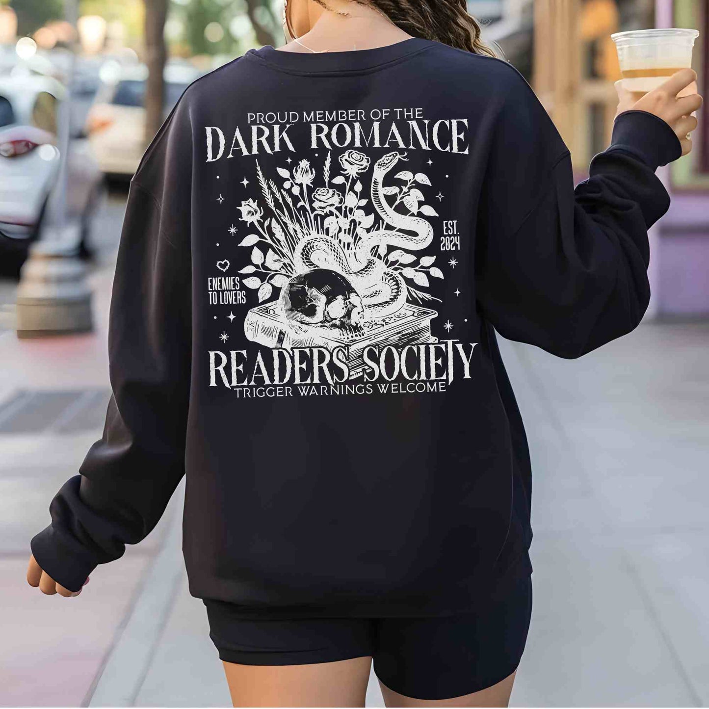 Dark Romance Sweater (Front or Back)