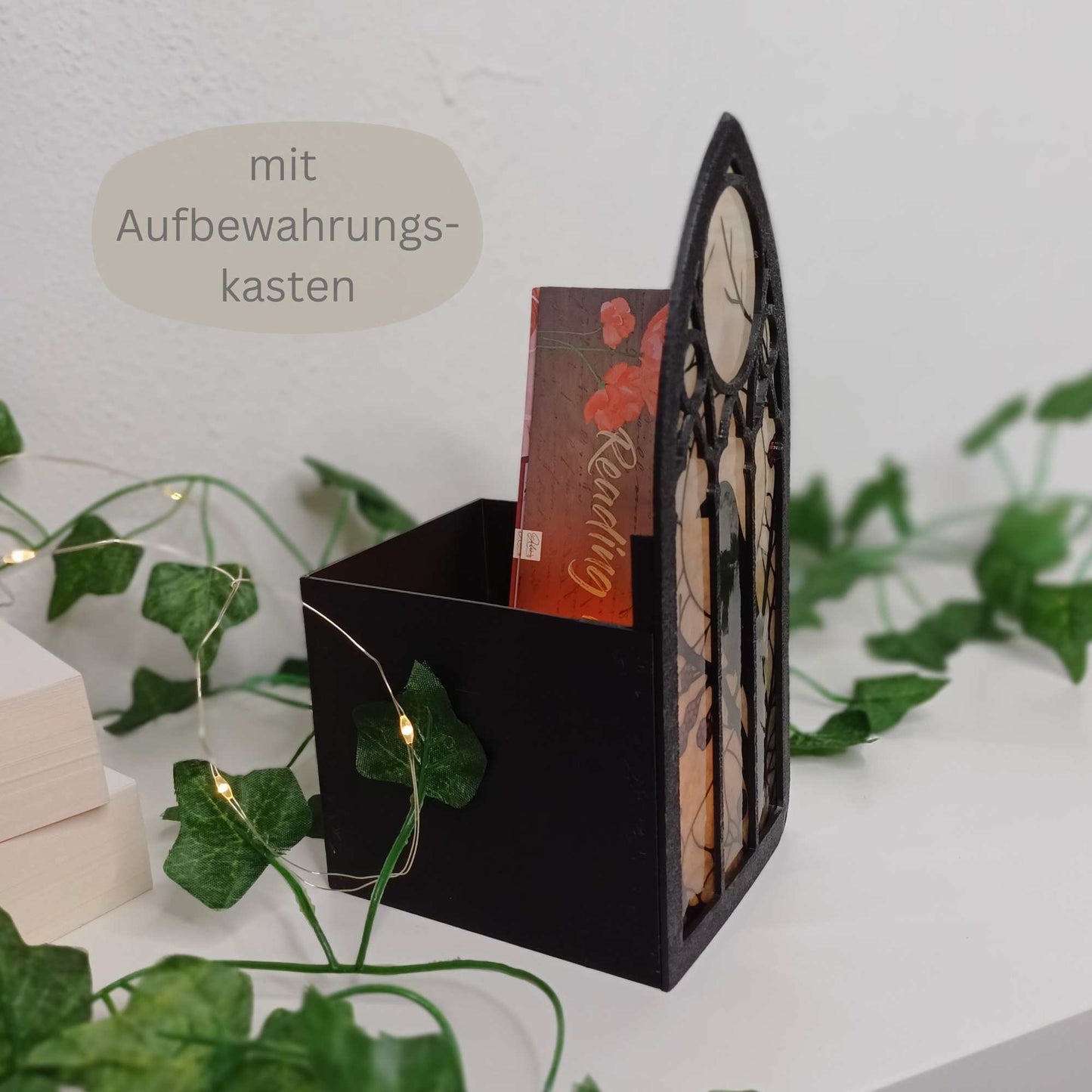 Hirsch leuchtendes Booknook