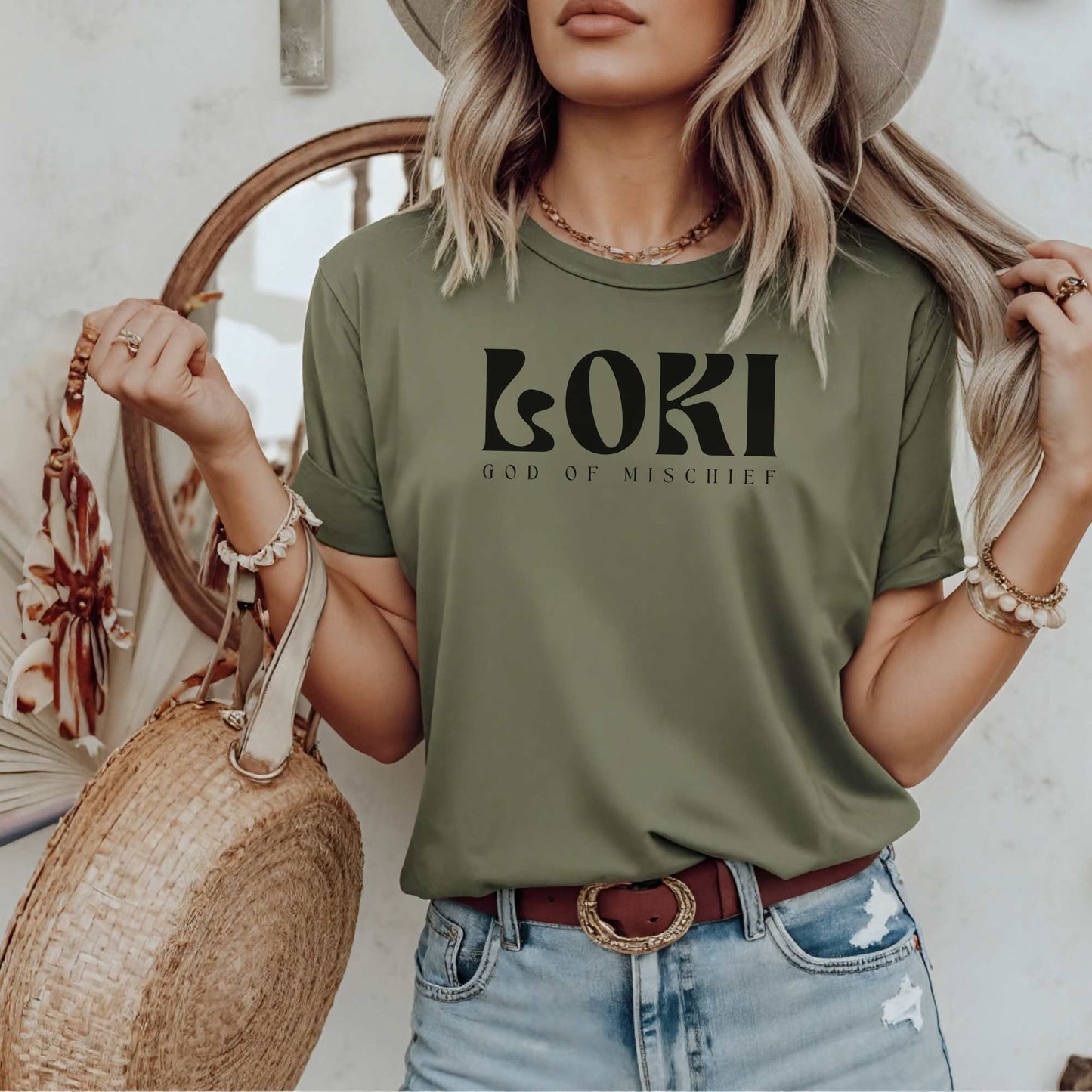 Loki God of Mischief Shirt Black