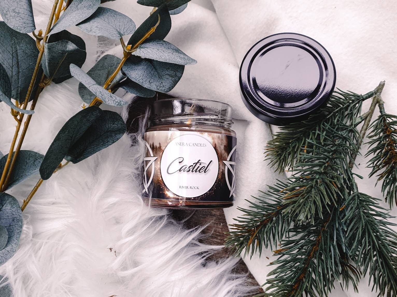 Castiel Kerze | | Bookish Candle | Buchkerze | Duftkerze | Scented Candle | Bookcandle | supernatural Candle | Fantasy Candle |