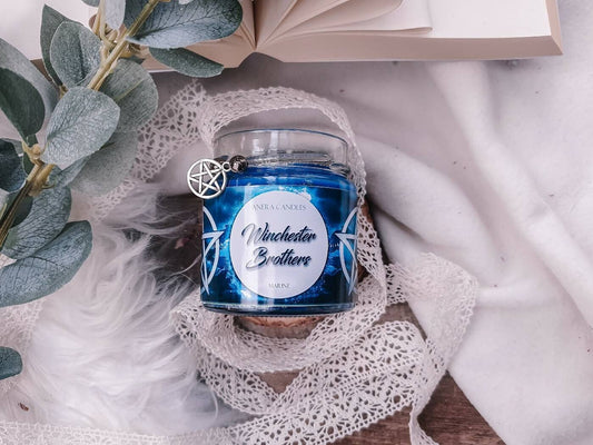 Winchester Brothers | Serie | Bookish Candle | Buchkerze | Duftkerze | Scented Candle | Bookcandle | supernatural Candle | Fantasy Candle