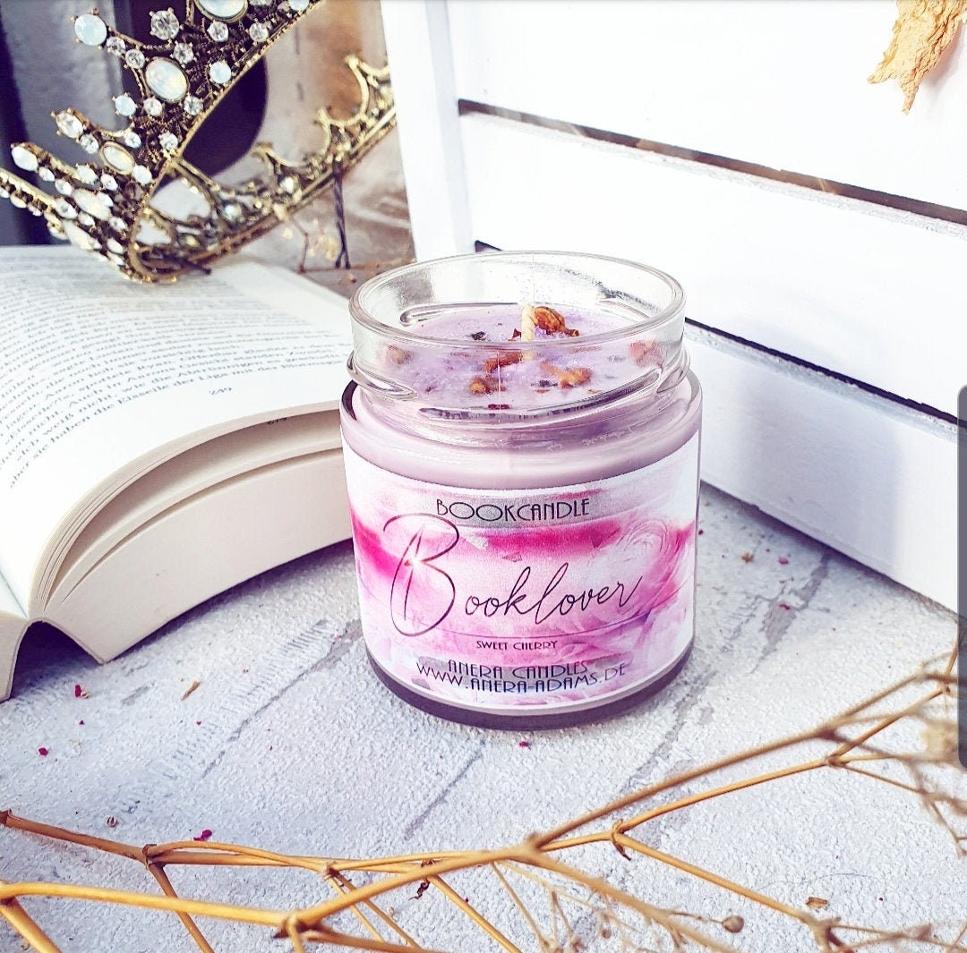 Booklover Kerze | Buchkerze | Bookcandle | Duftkerze | Bookish Candle | Scented Candle | Bookcandle | TOG Candle | Fantasy Candle |