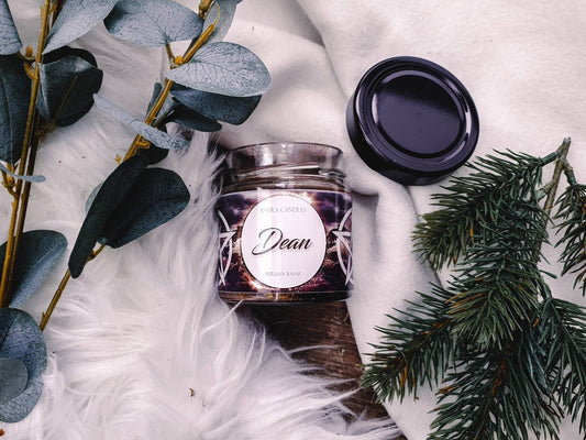 Dean Winchester | supernatural inspired | Book candle | Bookcandle, scented candle, candle to series | handmade from soya wax ideal gift