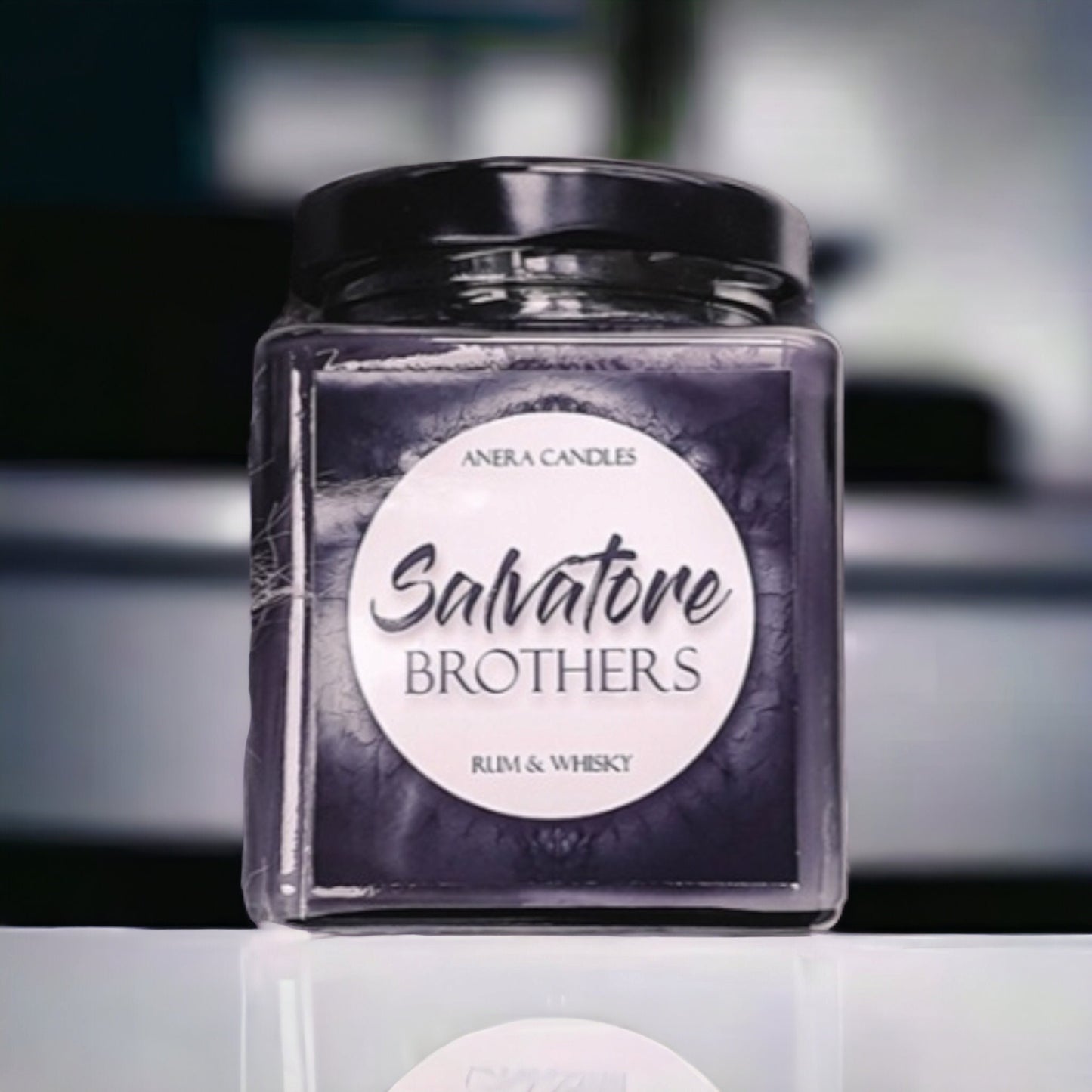 Salvatore brothers | vampire candle | Buchkerze | Bookcandle | Duftkerze | kerze zu Serie | Kerze Geschenk aus soyawachs | Kerze im Glas