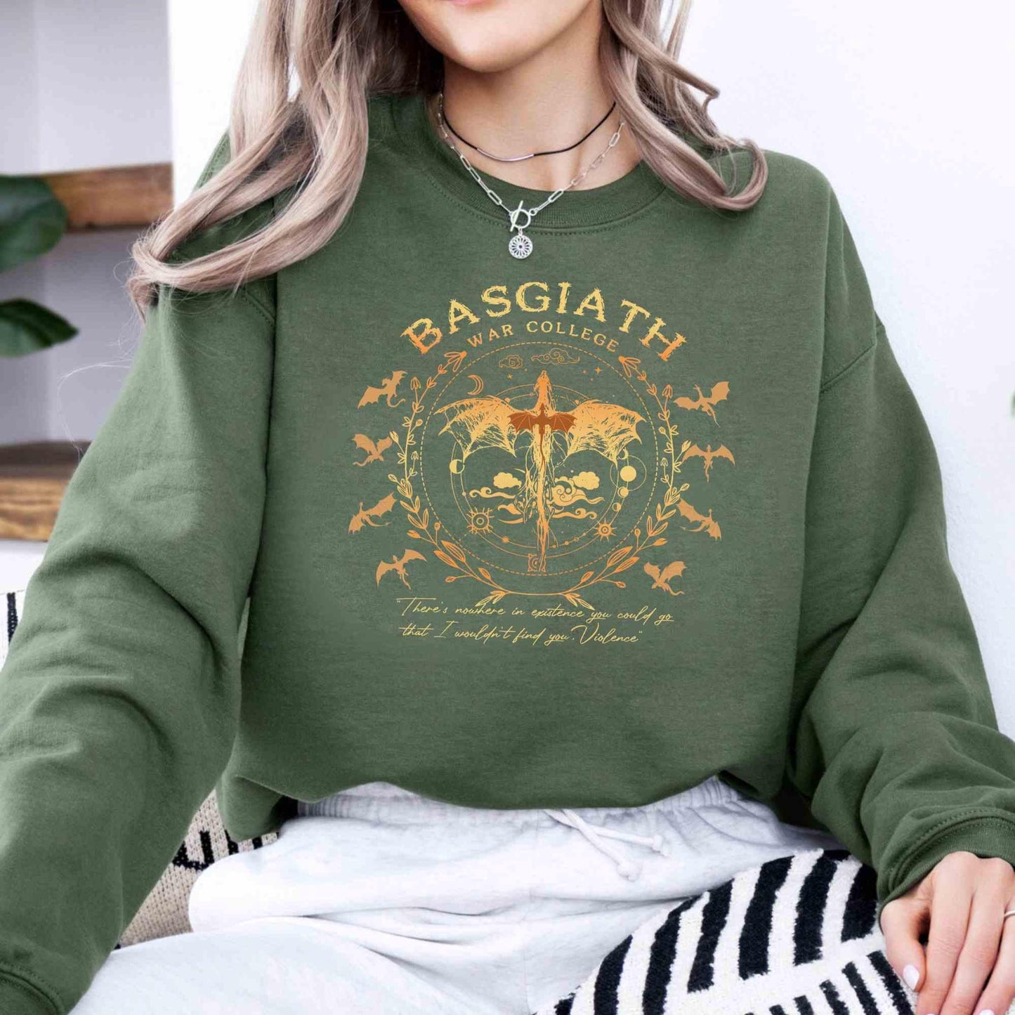 Fourth Wing Sweatshirt, Basgiath Shirt, Unisex War College Sweater, Bookstagram, Bookfan Gift, Dragons Shirt, Xaden Sweater, Xaden T-shirt