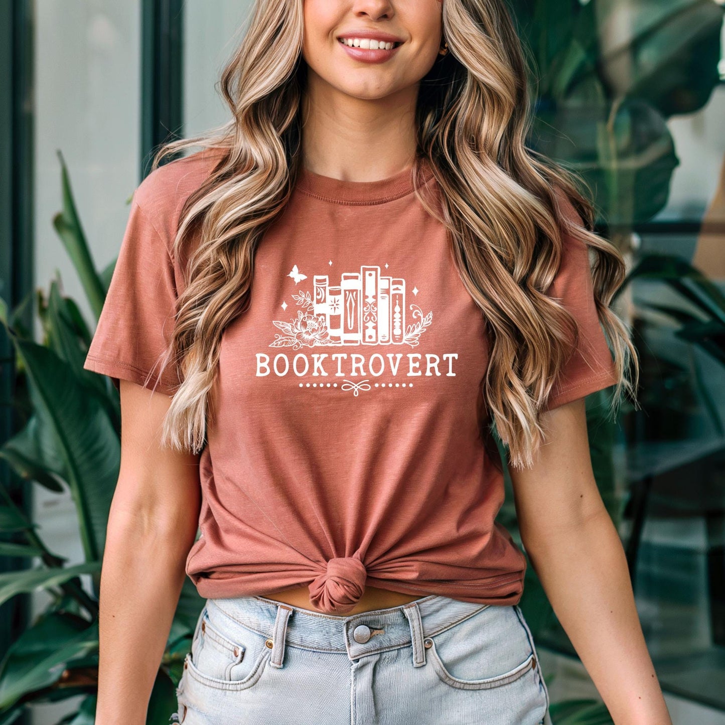 Introverted Book Lover Tee - Perfect for Bibliophiles! Readingshirt, literary gift, Booktok Reading Shirt, literature Shirt, Bookfan Gift