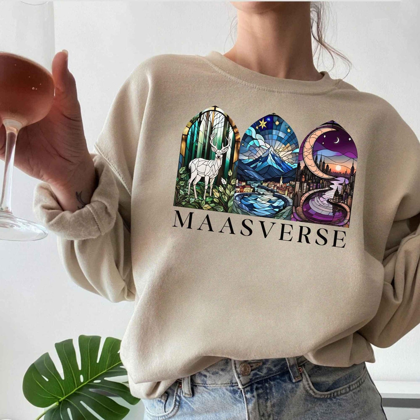 Maasverse ACOTAR Sweater - Terrasen Fandom Wear, Crescent City shirt, Bat Boys Sweater, BookfanGift, acotar-Merchandise, bookmerch, illyrian