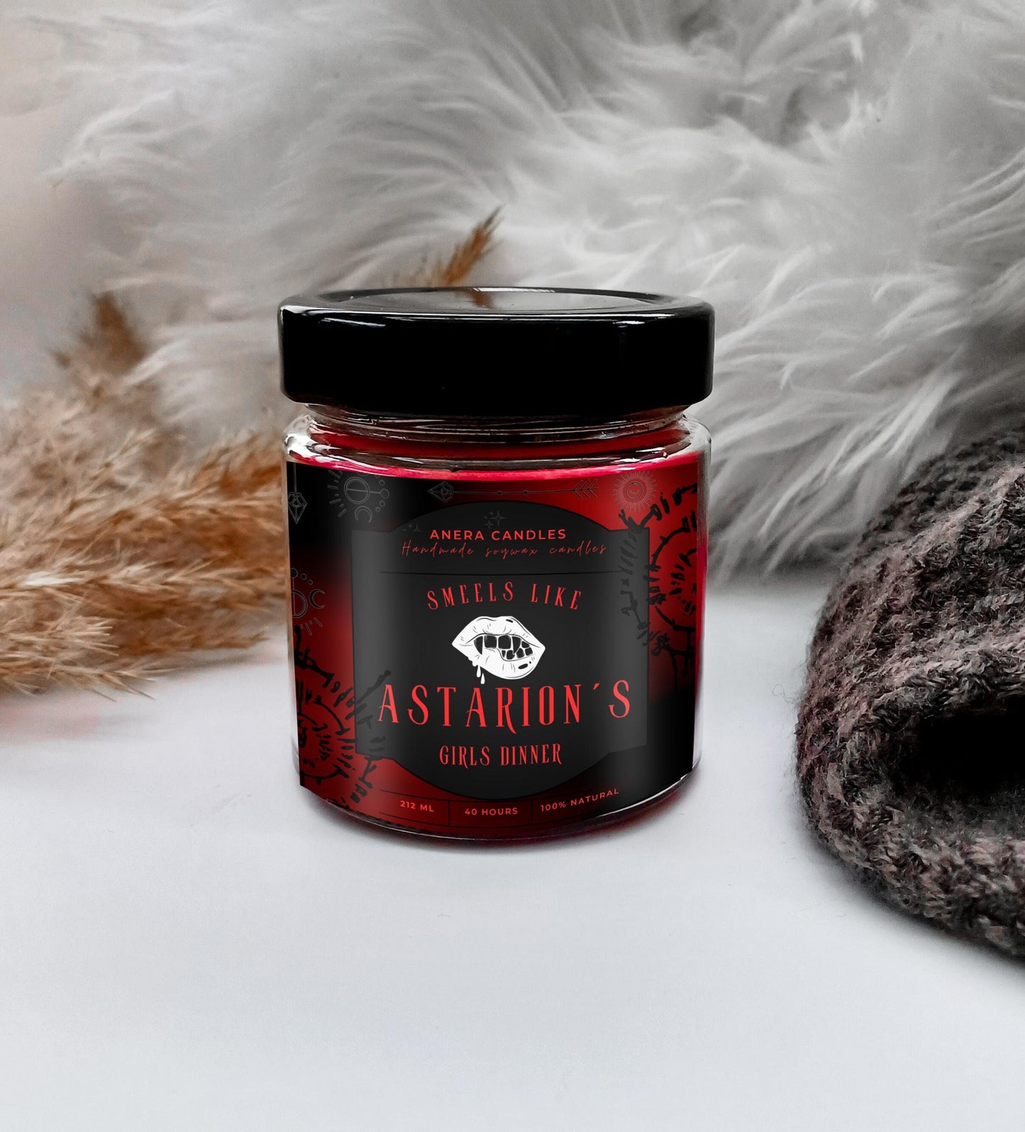 Astarion-Candle, Baldurs Gate 3 Candle, Baldurs Gate Astarion, Girls Dinner, astarion, BG3 Merch, Gale, Wyll, Astarion approved, DnD candle