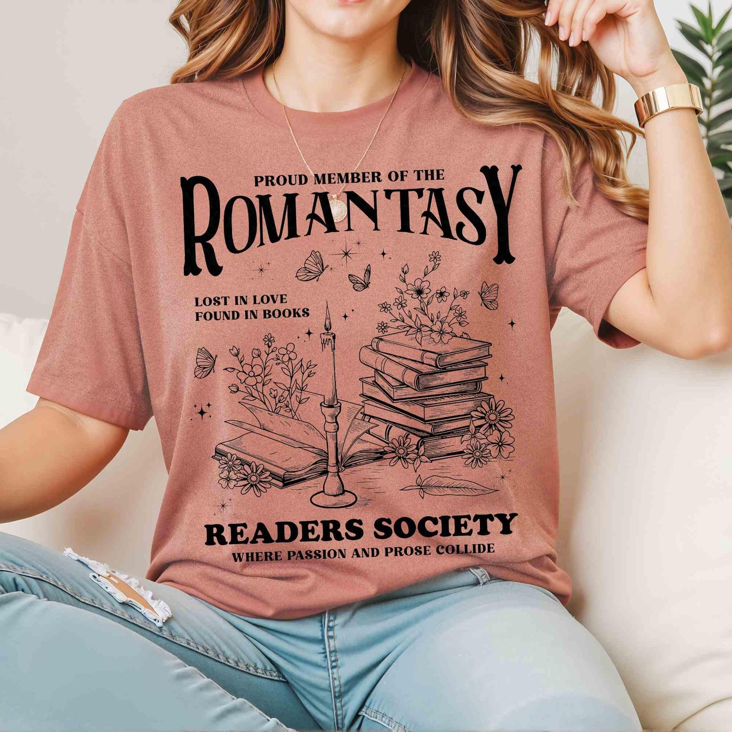 Romantasy Reading Shirt, Booklover Leseshirt, literary gift, Booktok Romance Shirt, Bookfan Gift, love reading shirt, funny reading tshirt