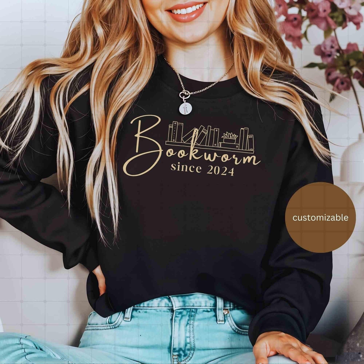 customizable bookworm sweater, Librarian Shirt, Book Lover Clothes, Book Shirt, Book Shelf Design Tee, Reading Shirt, Bookworm Tee shirt