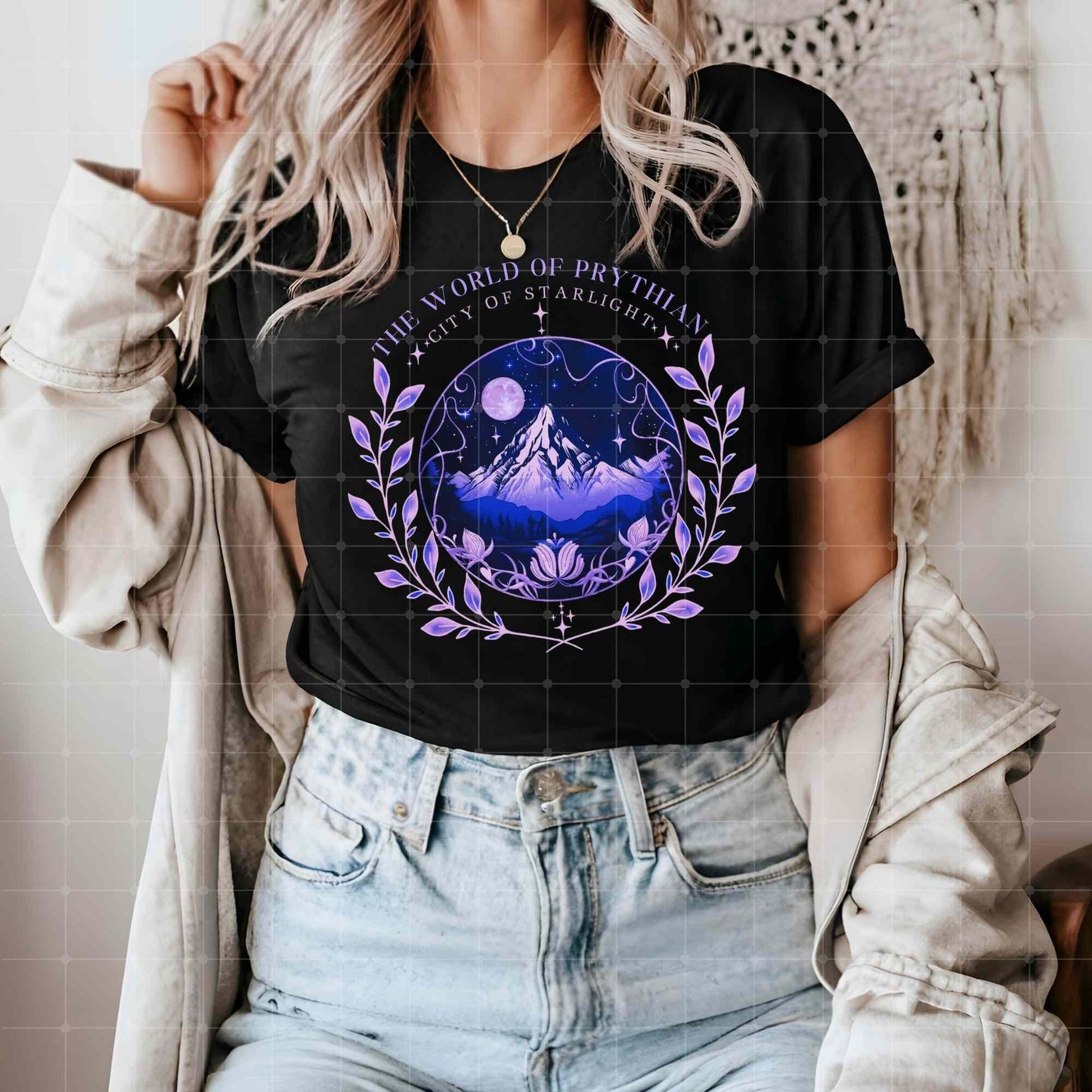City of Starlight Shirt, Rhysand, Bat Boys, Night Court Shirt Booktok reading, Dark Akademie T-Shirt, Bookstagram, acotar-merchandise shirt