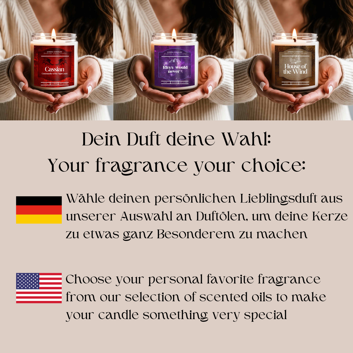 Jude & Cardan candle