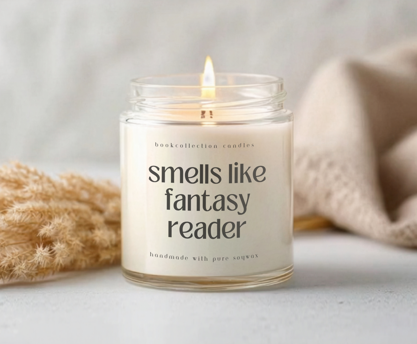 Smells like Fantasy Reader Kerze