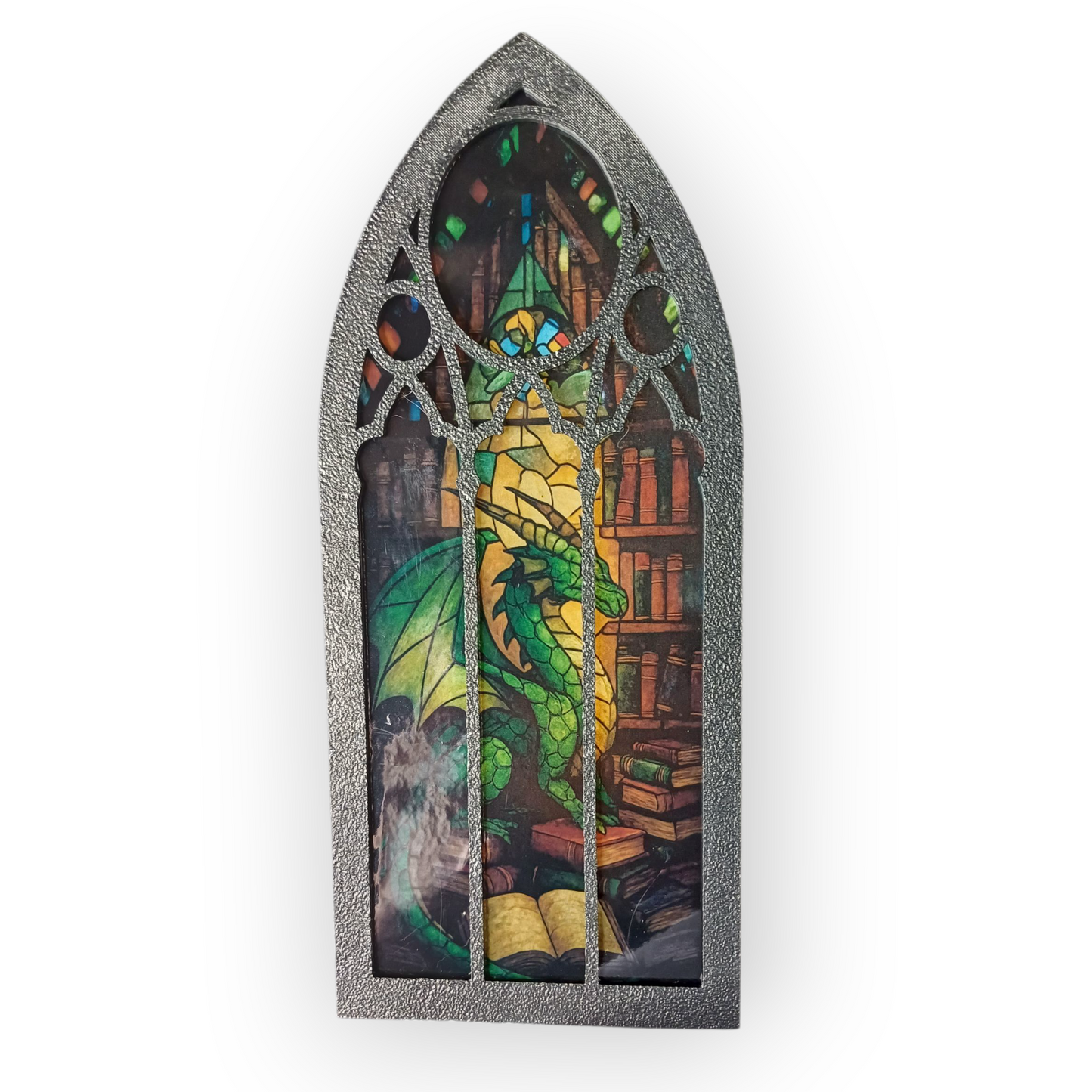 Buchdrache leuchtends Booknook