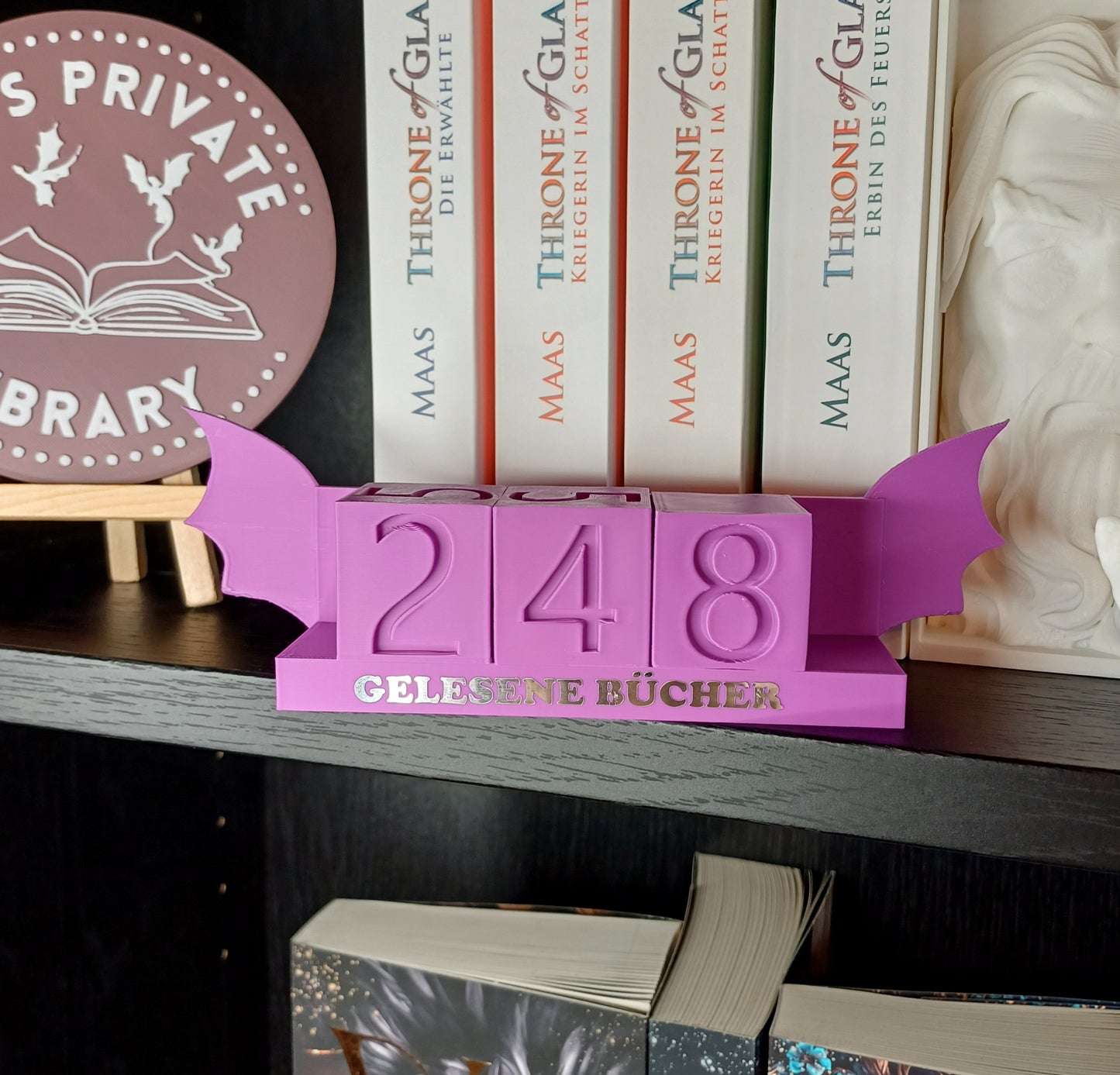 Bücherzähler/Tracker Flügel