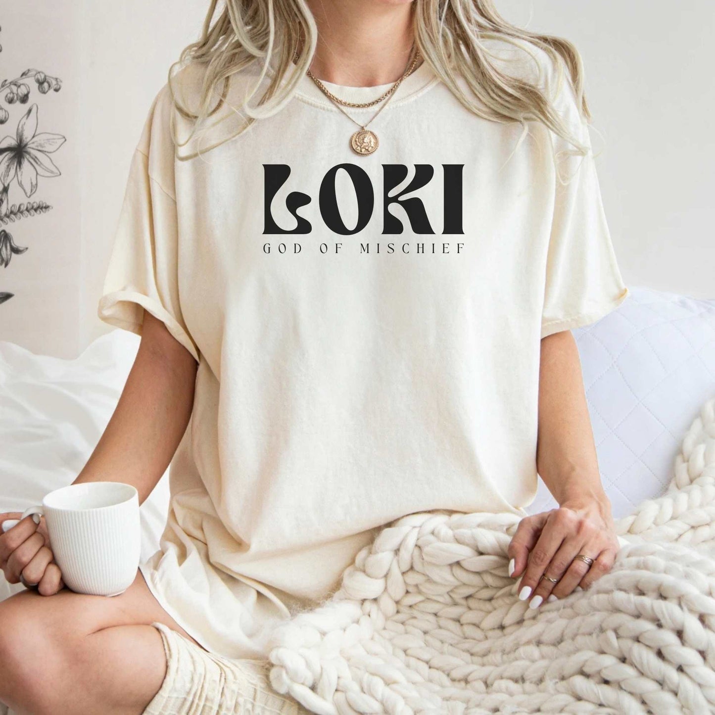 Loki God of Mischief Shirt Black