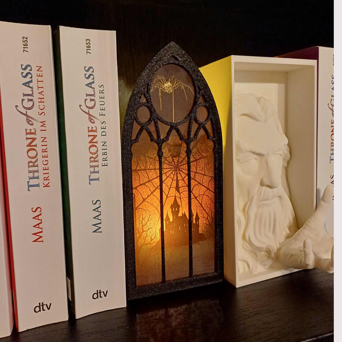 Spooky Town leuchtends Booknook