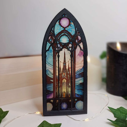 Fantasy Schloss Berge Booknook