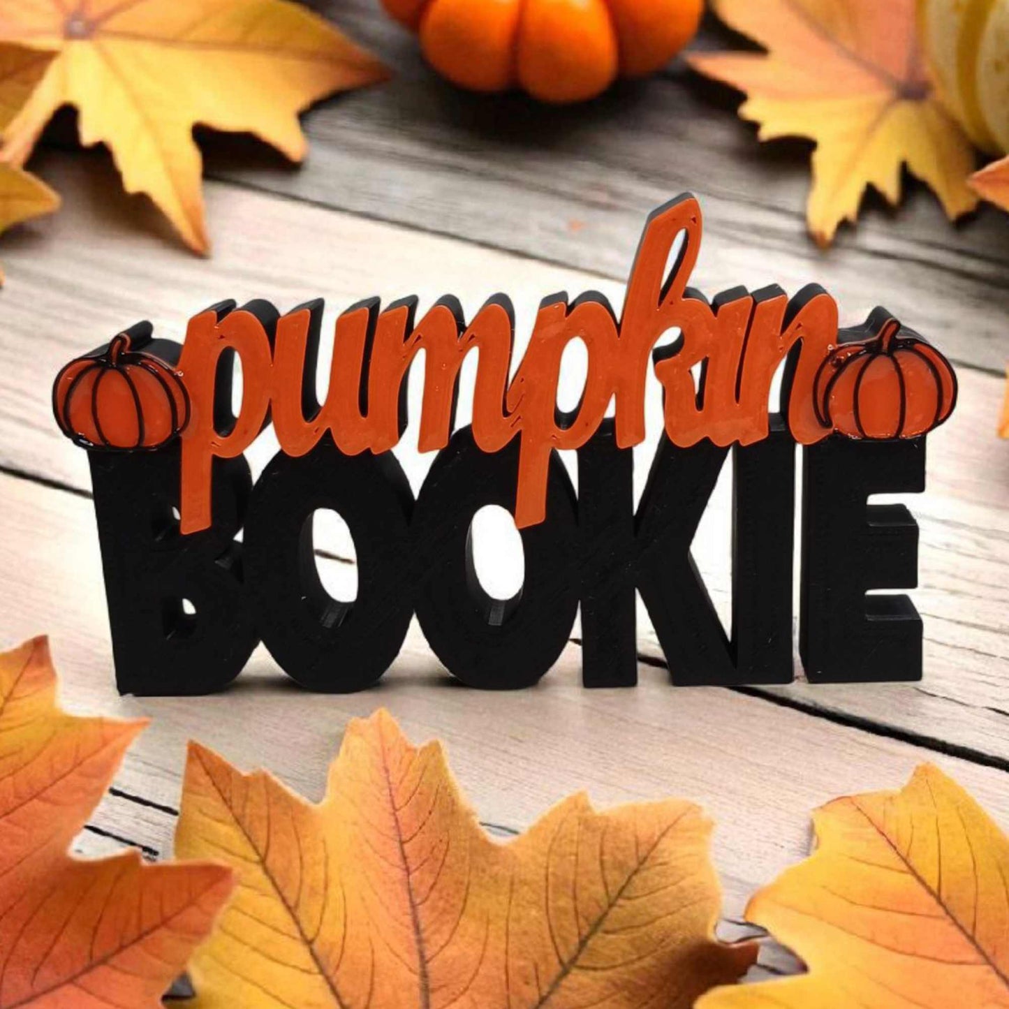 Pumpkin Bookie Schriftaufsteller Bücherregal - LIMITIERT