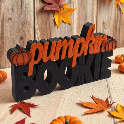 Pumpkin Bookie Schriftaufsteller Bücherregal - LIMITIERT