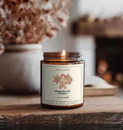 Gingerbread Cookies Winterkerze