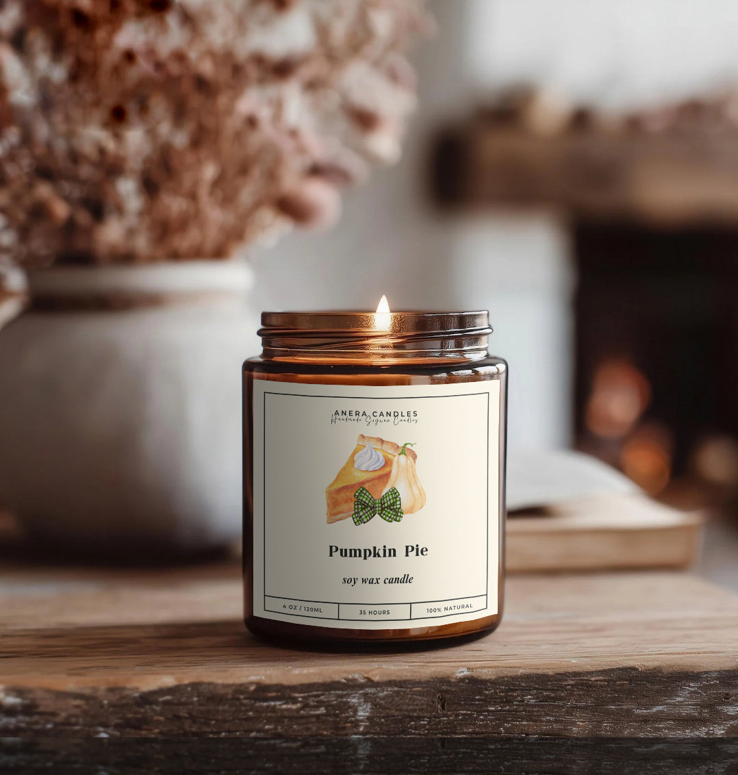 Pumpkin Pie Winterkerze