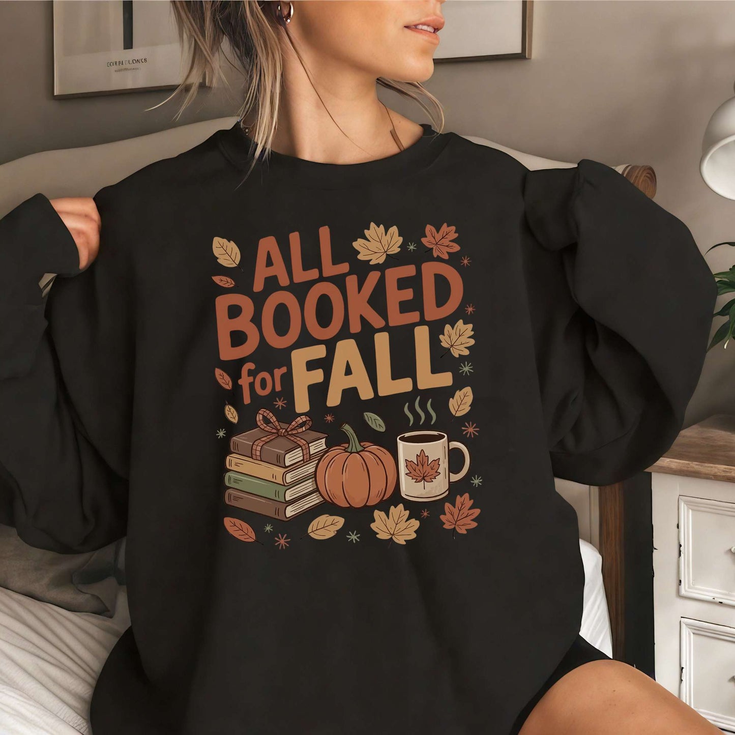 All Booked for Fall Sweater/Hoodie