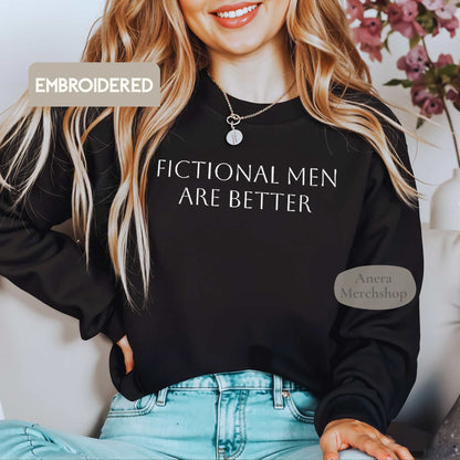 Fictional Men Bestickter Pullover