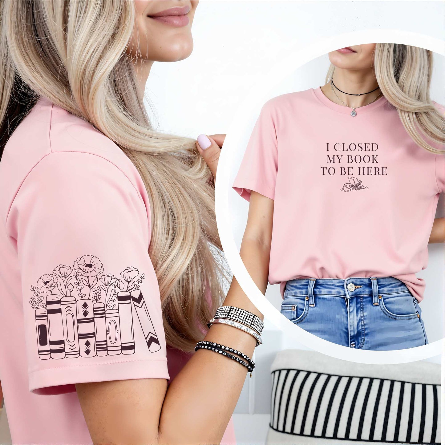 I closed my book to be here Bookish Shirt - limitierte Sommerkollektion