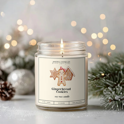 Gingerbread Cookies Winterkerze