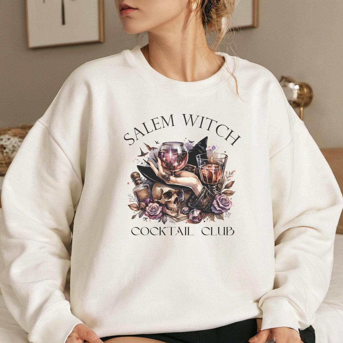 Salem Witch Sweater/Hoodie Halloween Kollektion