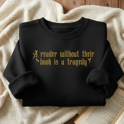 Reader without their Book Sweater/Hoodie