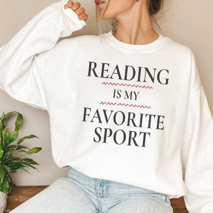 Reading is my favorite Sport Sweater/Hoodie