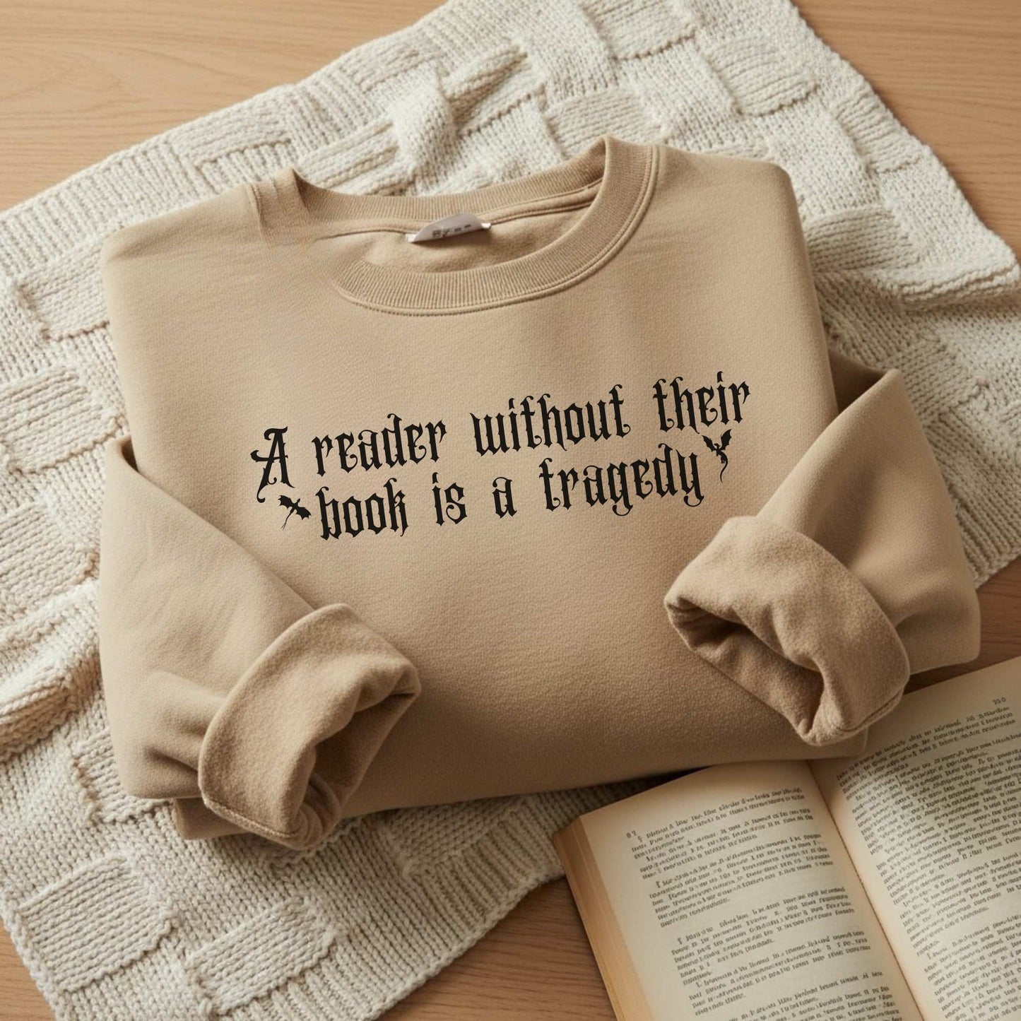 Reader without their Book Sweater/Hoodie
