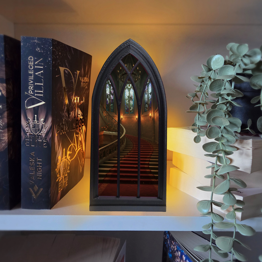 Vampir Villa 2 Regalfenster Booknook