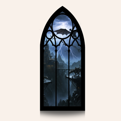 Drachen-College leuchtendes Booknook