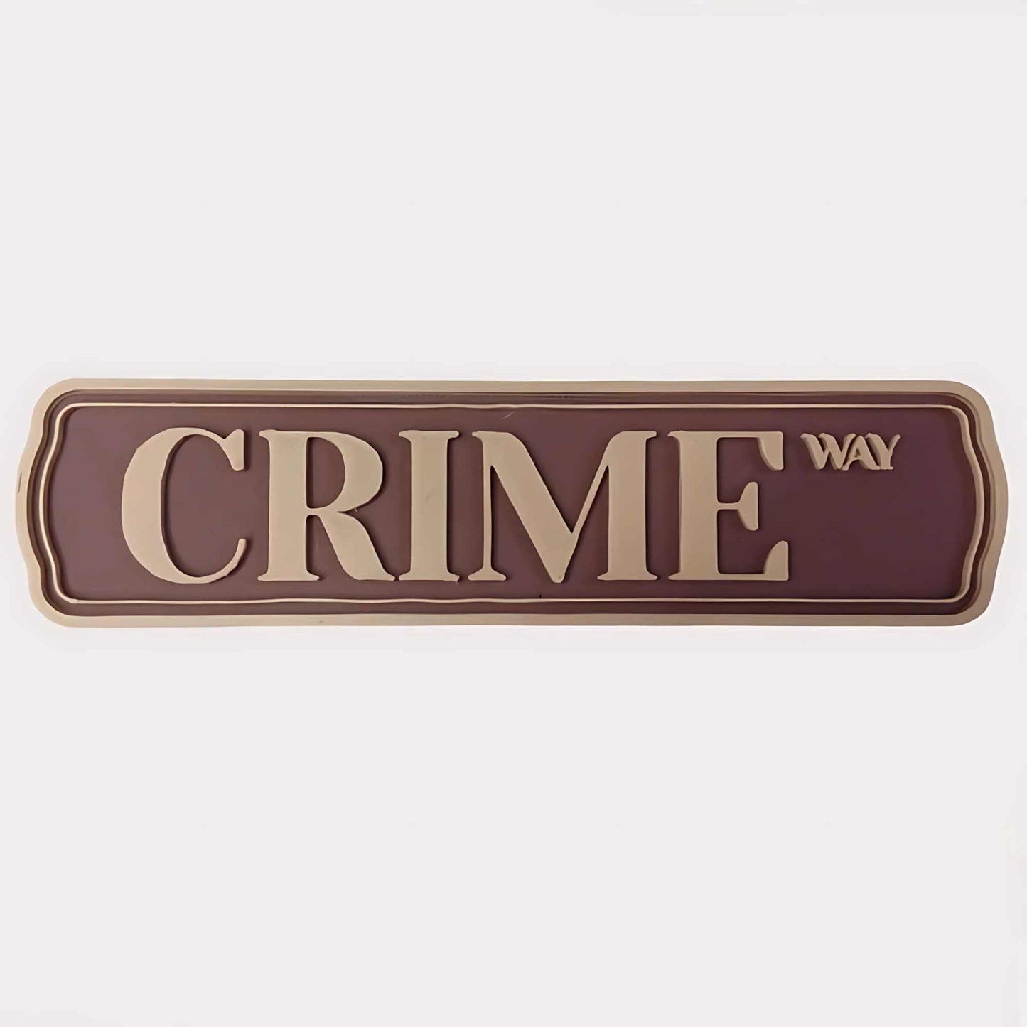 Crime Schild