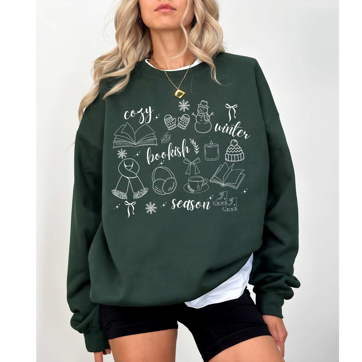 Cozy Winter Reading - Winterkollektion Sweater/Hoodie