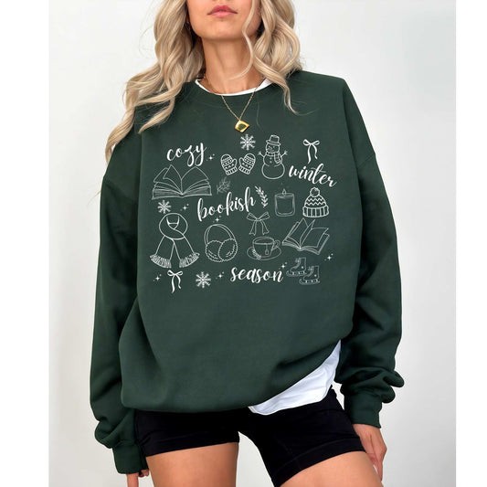 Cozy Winter Reading - Winterkollektion Sweater/Hoodie