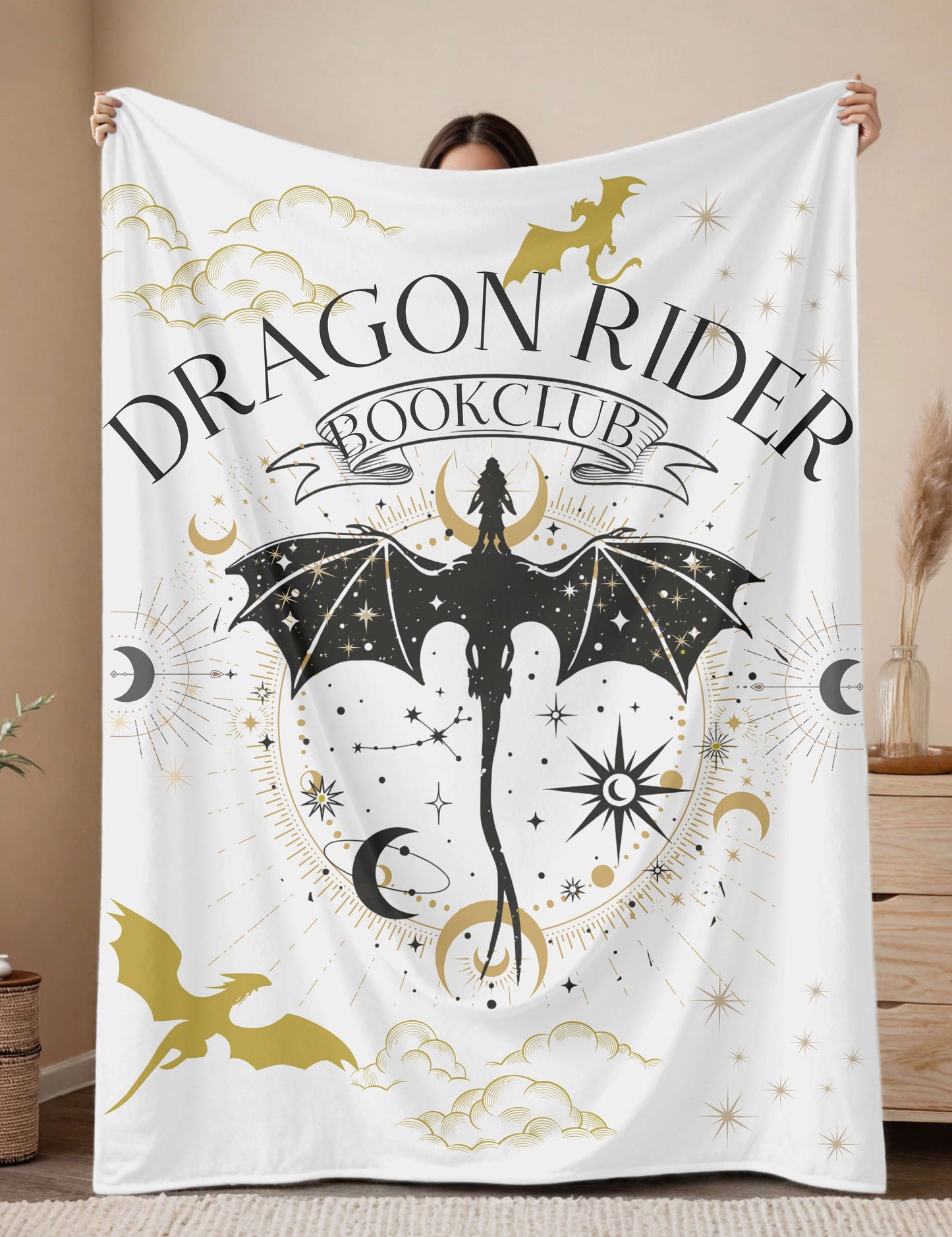 Drachen Buchclub Decke